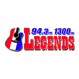 94.3 Legends 1300AM logo